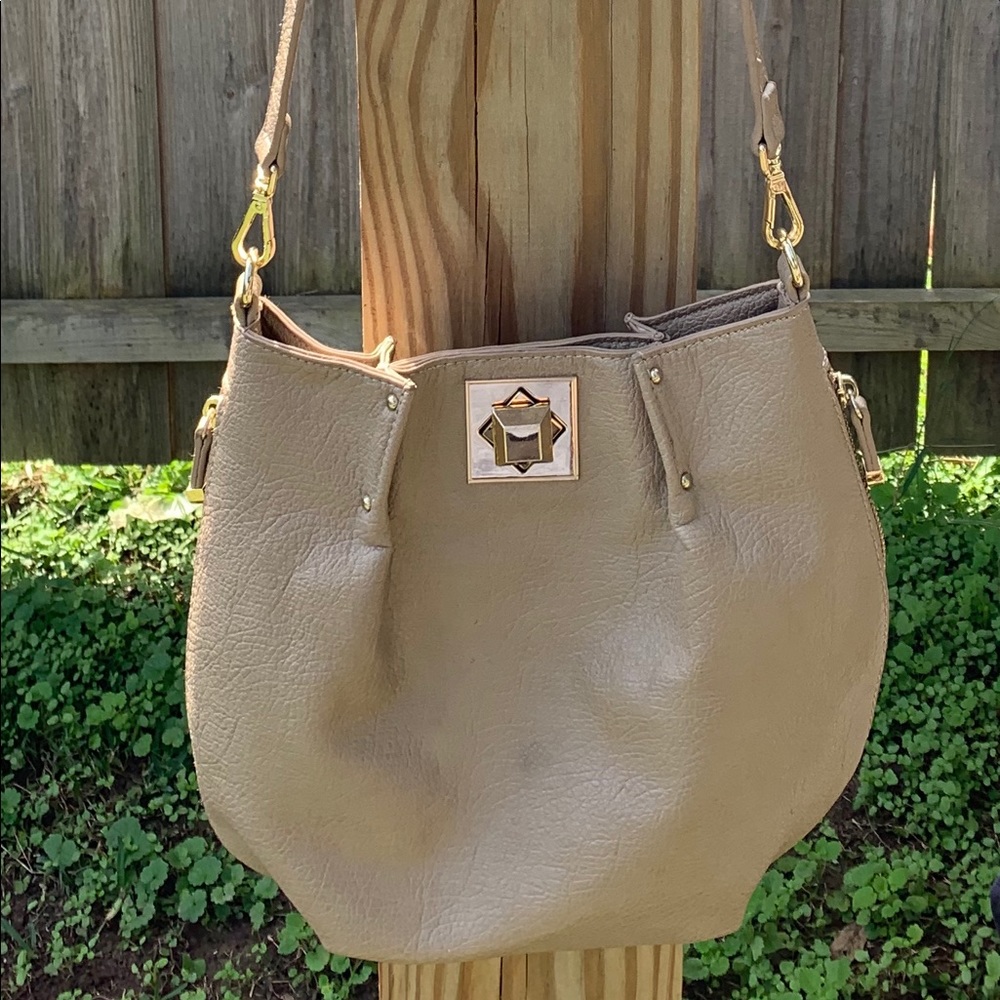 Big Buddha crossbody bucket handbag